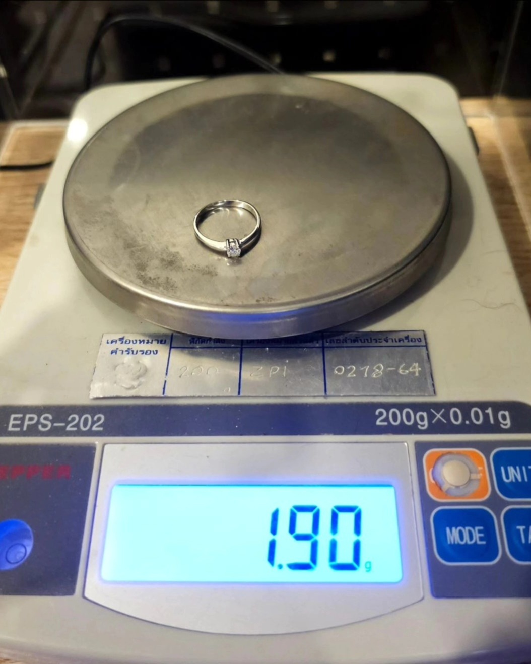 ðŦāļāļīāļāļāļēāļĢāļāļēāļĒ(SoIdOut)ðŦāđāļŦāļ§āļāļāļāļāļāļģāļāļēāļ§ 18K āđāļāļāļĢāđāļāļŠāļĢ 22 āļāļąāļ 1 āđāļĄāđāļ āļāđāļģ 97-98 āļāļ§āļēāļĄāļŠāļ°āļāļēāļ vvs āđāļāļŠāđ 54 āļāđāļģāļŦāļāļąāļ 1.9 āļāļĢāļąāļĄ āļĢāļēāļāļē 7900.-(Net)