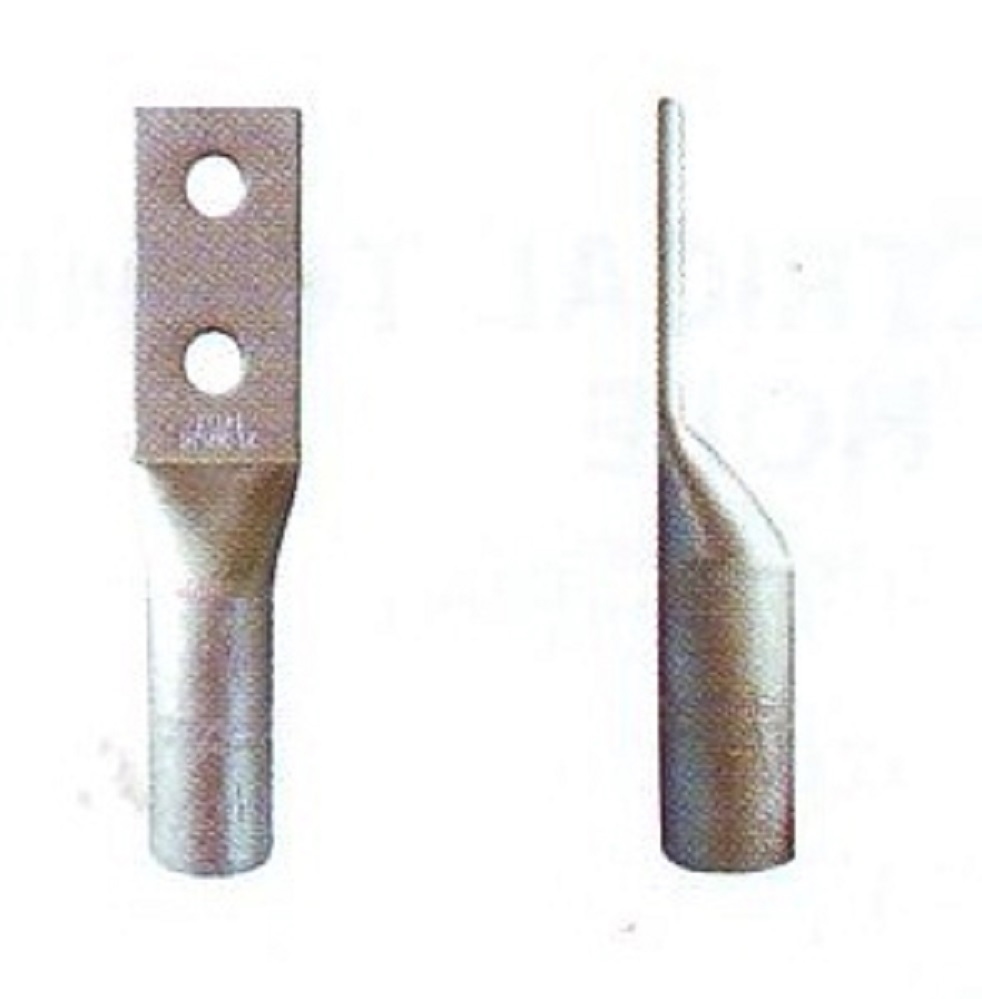 หางปลามิเนียม ย่ำสายมิเนียม อลูมิเนียม 2รู เบอร์25 - 240 Sq.mm. หางปลาอลูมิเนียม Aluminium Compression Terminal