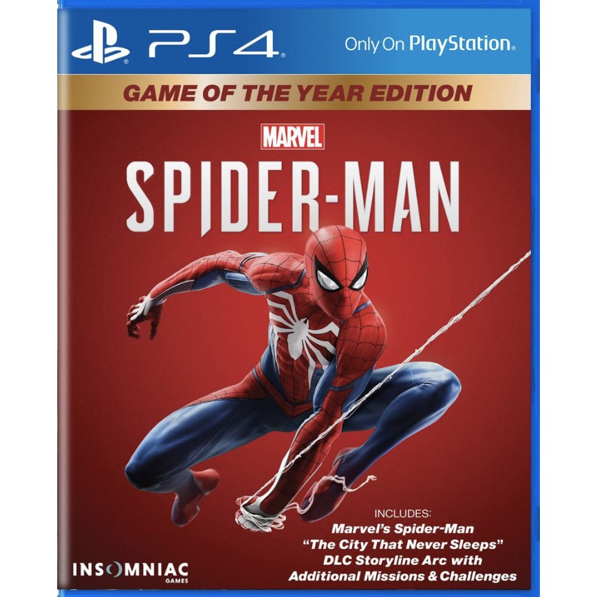 Marvel Spiderman Game of The Year Edition (Z3/EN)
