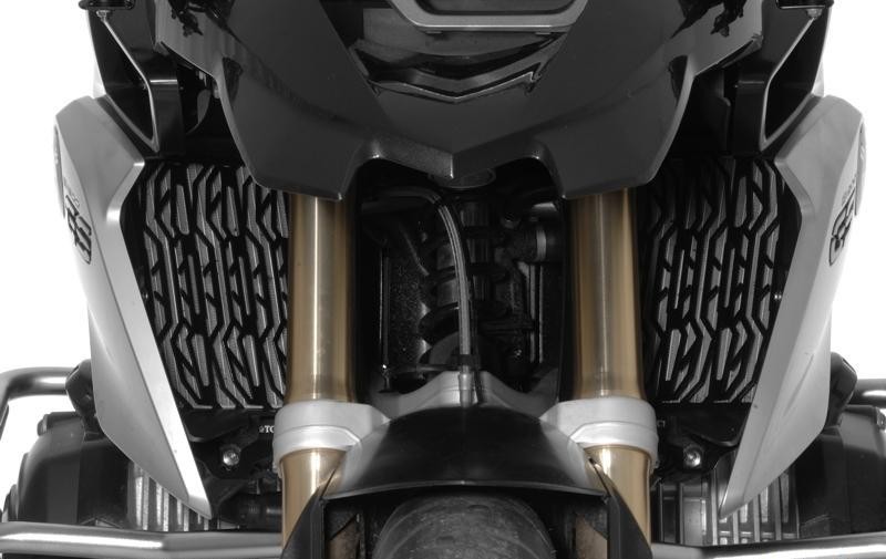 Touratech Stainless steel radiator protector, black, BMW R1250GS/ R1200GS (LC)/ R1200GS Adventure (LC)