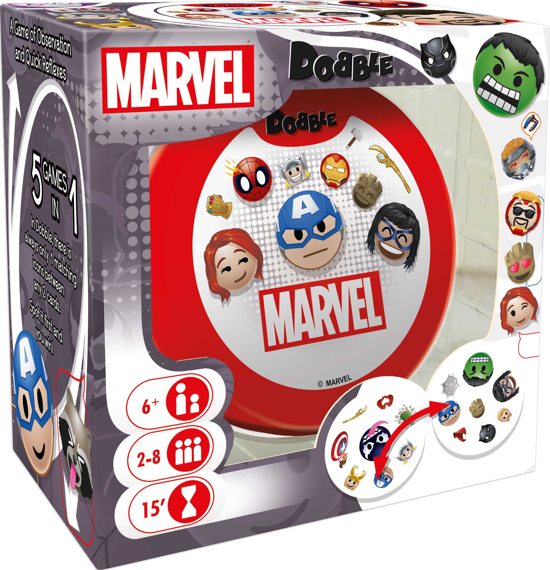 Dobble: Marvel (Spot it)