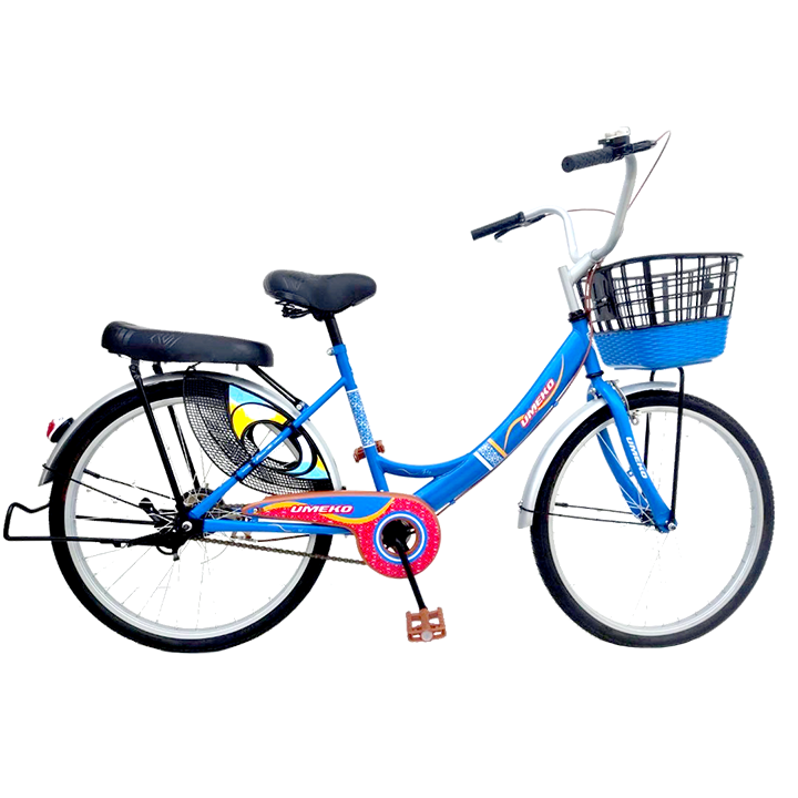 จักรยานแม่บ้าน 20 นิ้ว UMEKO รุ่น TULIP (เฟรมเหล็ก, ดรัมเบรกหลัง)