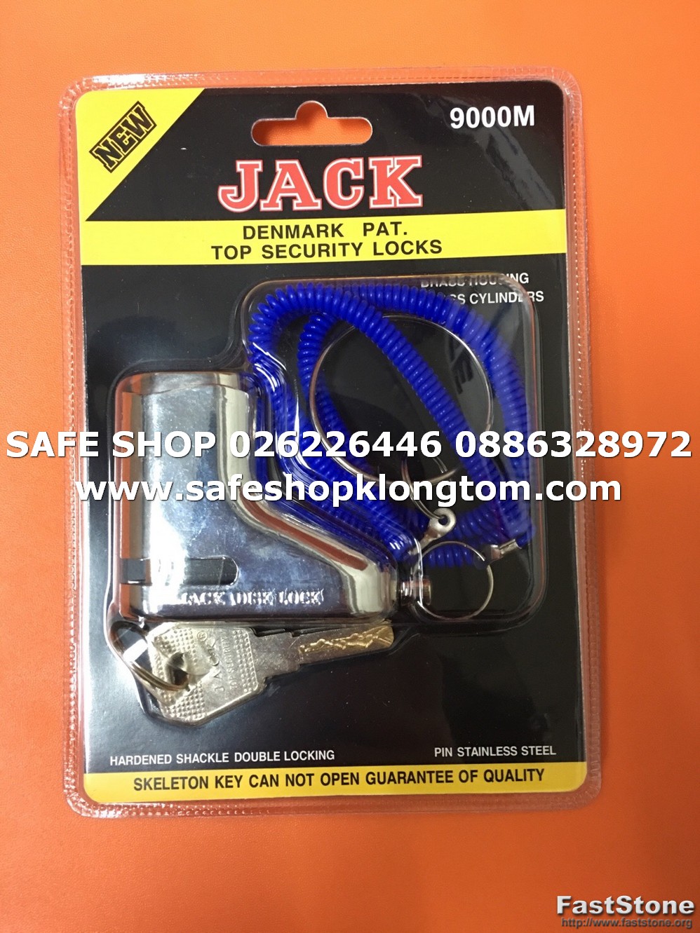 Jack ล็อคดิสเบรครถมอเตอร์ไซค์ แบบอัตโนมัติ ใช้งานง่าย 300บาท