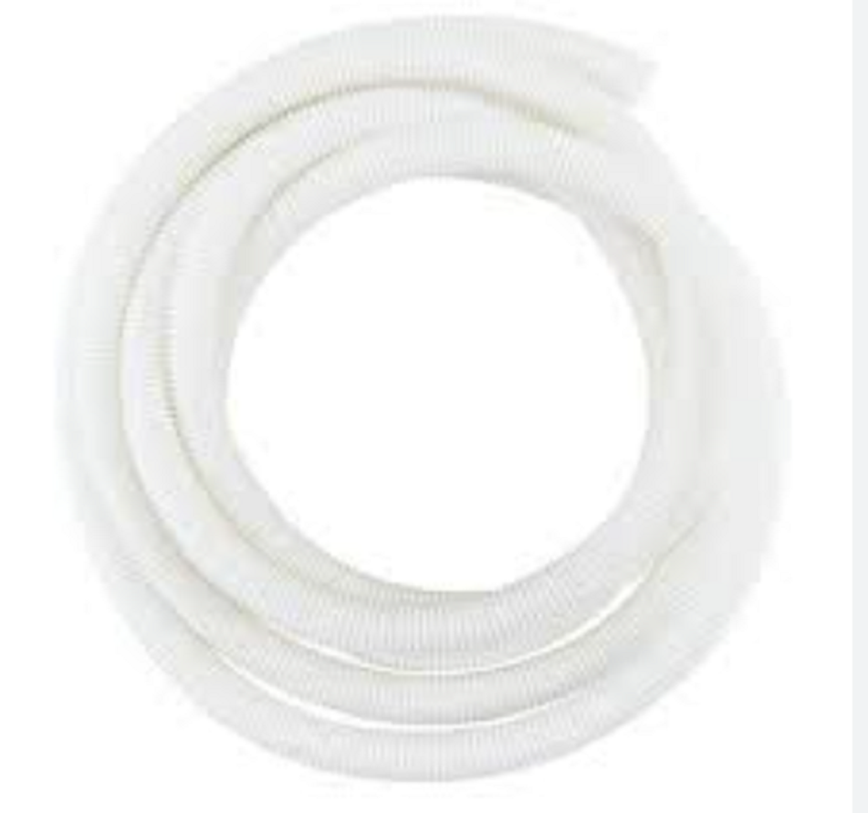 ท่ออ่อนสายไฟ ท่ออ่อนลายลูกฟูก ขนาด 16มิล 5เมตร LEETECH รุ่น ลีเทค 5M สีขาว รุ่น L-PF 5M