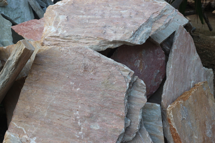 หินแผ่นหยกชมพู