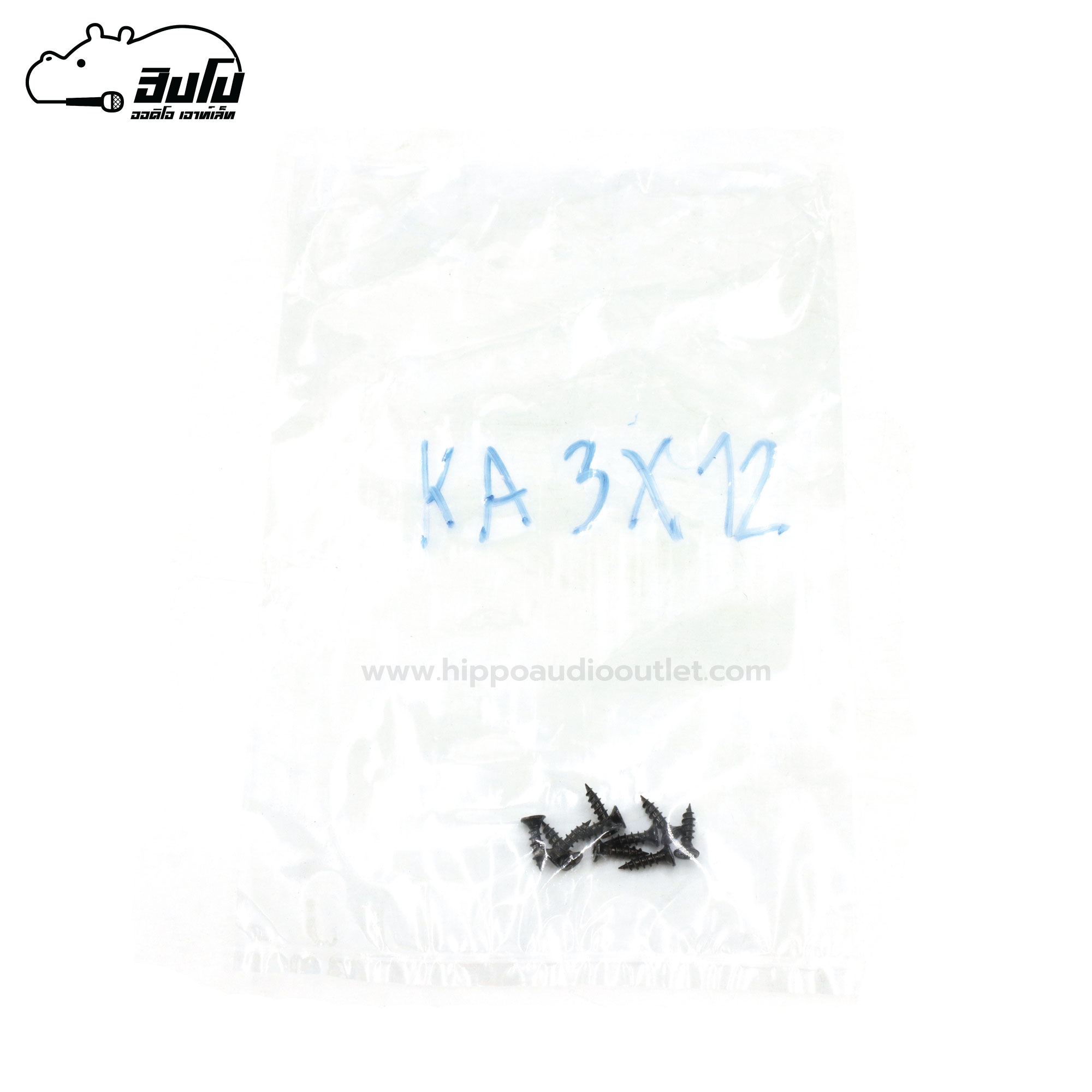 น็อต KA 3x12 SCREW(สกรูเกลียวปล่อยหัวจม) (SP1)