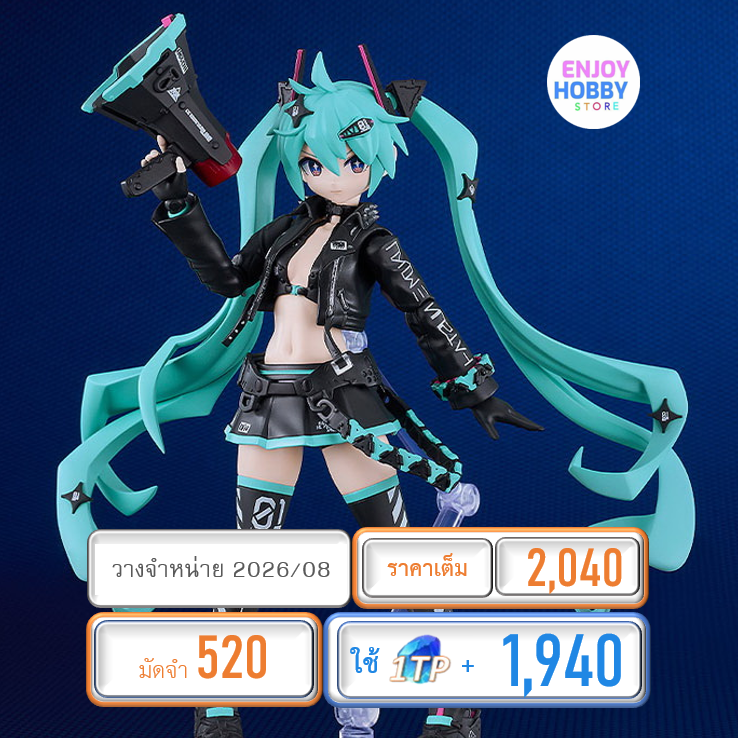 พรีออเดอร์ 22487 PLAMATEA Hatsune Miku: Chuocho Tactical Craft Ver. (ปิด 23/11 วางจำหน่าย 2026/11)