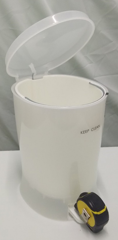 ถังขยะเท้าเหยียบ ทรงกลม 4.5 ลิตร