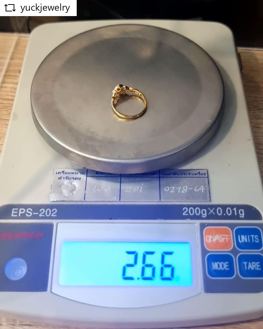 ðŦāļāļīāļāļāļēāļĢāļāļēāļĒ(SoIdOut)ðŦāđāļŦāļ§āļāļāļāļāļāļģ 18K āđāļāļāļĢāđāļāļŠāļĢ 7 āļāļąāļ 4 āđāļĄāđāļ 1 āļāļąāļ 33 āđāļĄāđāļ āļĢāļ§āļĄ 61 āļāļąāļ āļāđāļģ 96-97 āļāļ§āļēāļĄāļŠāļ°āļāļēāļ vvs-vs āđāļāļŠāđ 56 āļāđāļģāļŦāļāļąāļ 2.66 āļāļĢāļąāļĄ