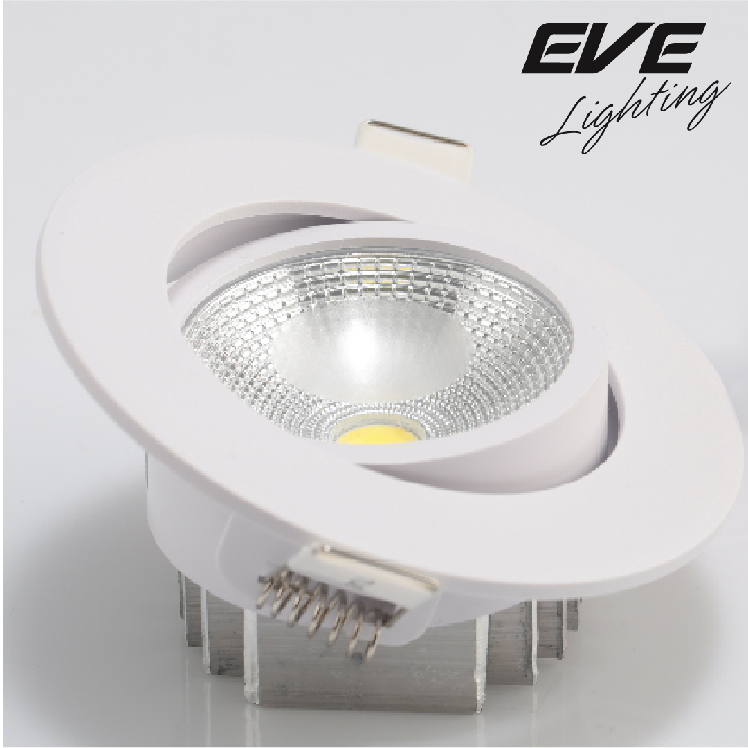 LED Downlight COB Adjust Angle 5W Warmwhite