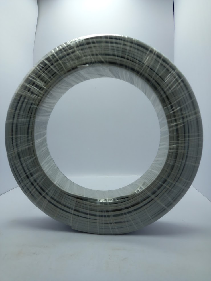 สายไฟอ่อน VFF ขนาด 2x1.5 (ทองแดงแท้ ยาว 90เมตร) สายอ่อนเบอร์1.5 สายอ่อนแกนคู่ ยี่ห้อเพาเวอร์บางกอก