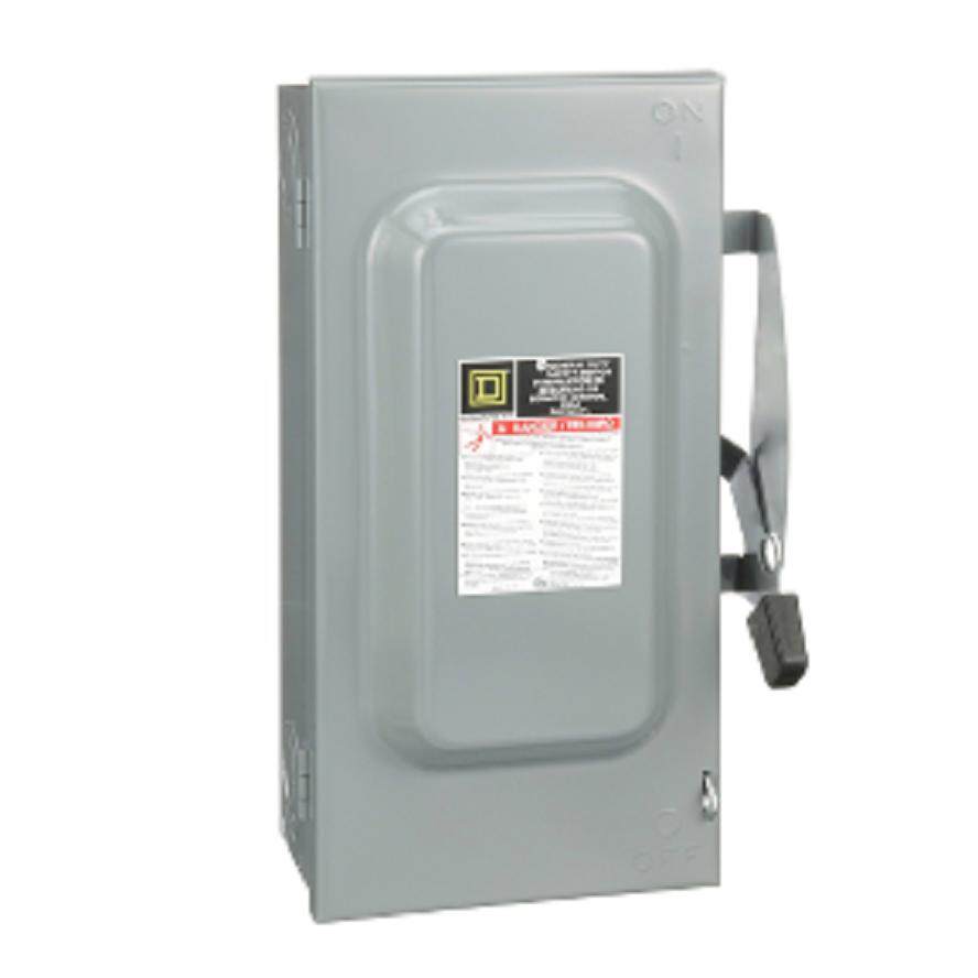 Safety Switch Schneider เซฟตี้สวิตซ์ ชไนเดอร์ ฟิวส์ 2สาย ใช้ภายนอกอาคาร(Outdoor) กันน้ำ D221RB D222RB D223RB D224RB ส่งฟรี