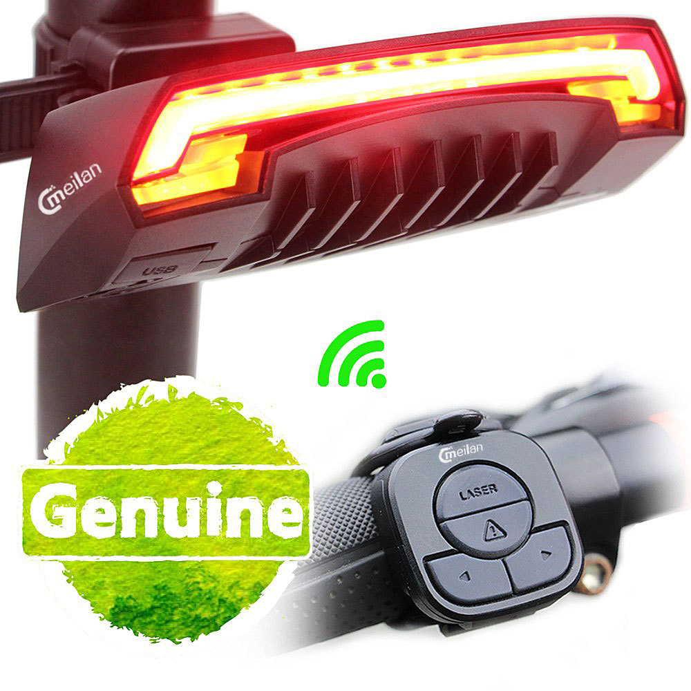 ไฟเลี้ยวจักรยานแบบไร้สาย Meilan รุ่น X5 Bicycle rear light