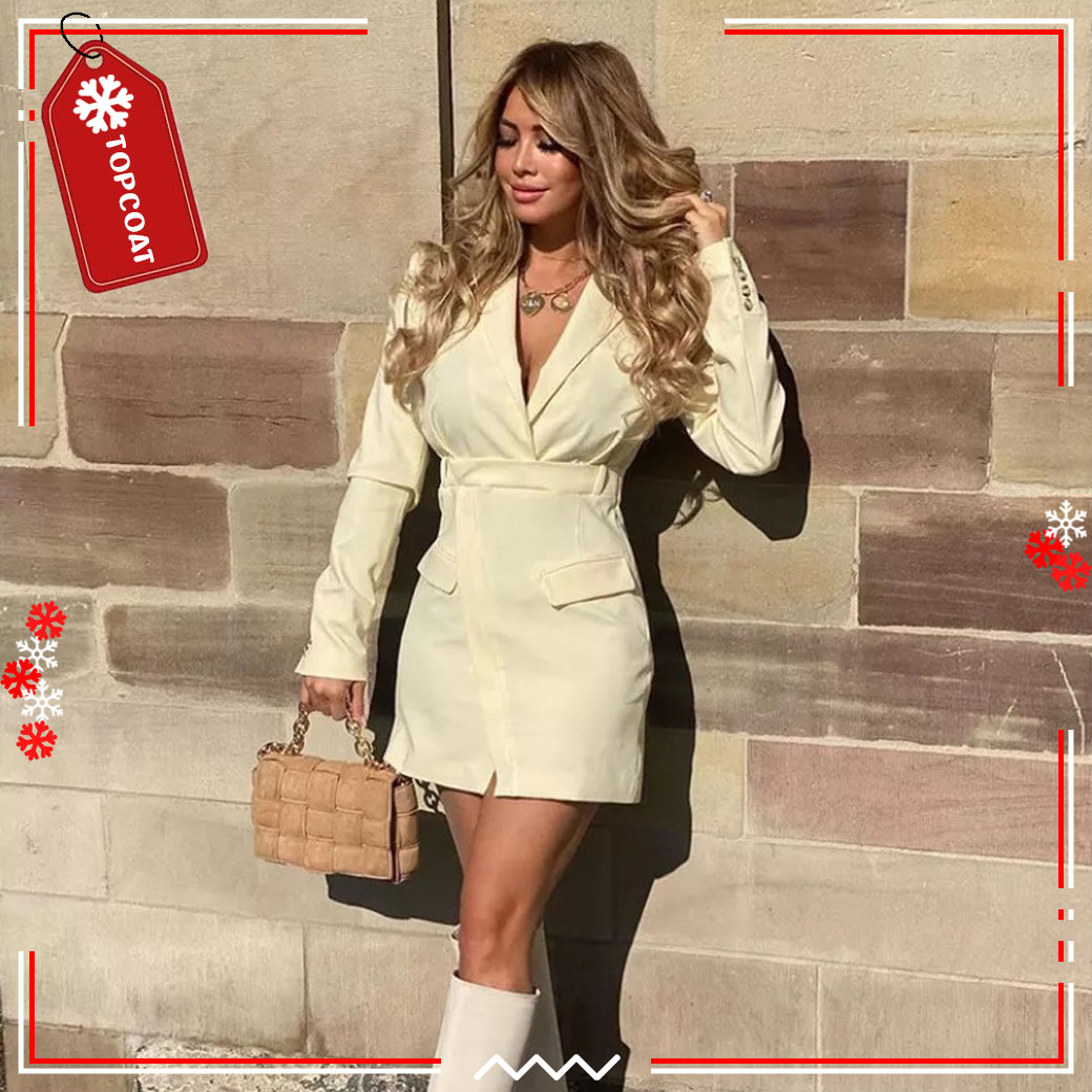 เดรสสูทสีพาสเทล ซับในทั้งตัว ครีม เหลืองอ่อน ฟ้า เขียว