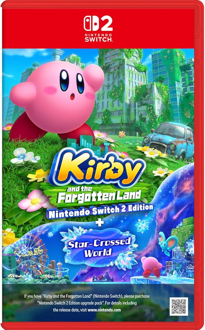 Nintendo Switch 2 : NS2 Kirby And The Forgotten Land + Star - Crossed World (Asia)