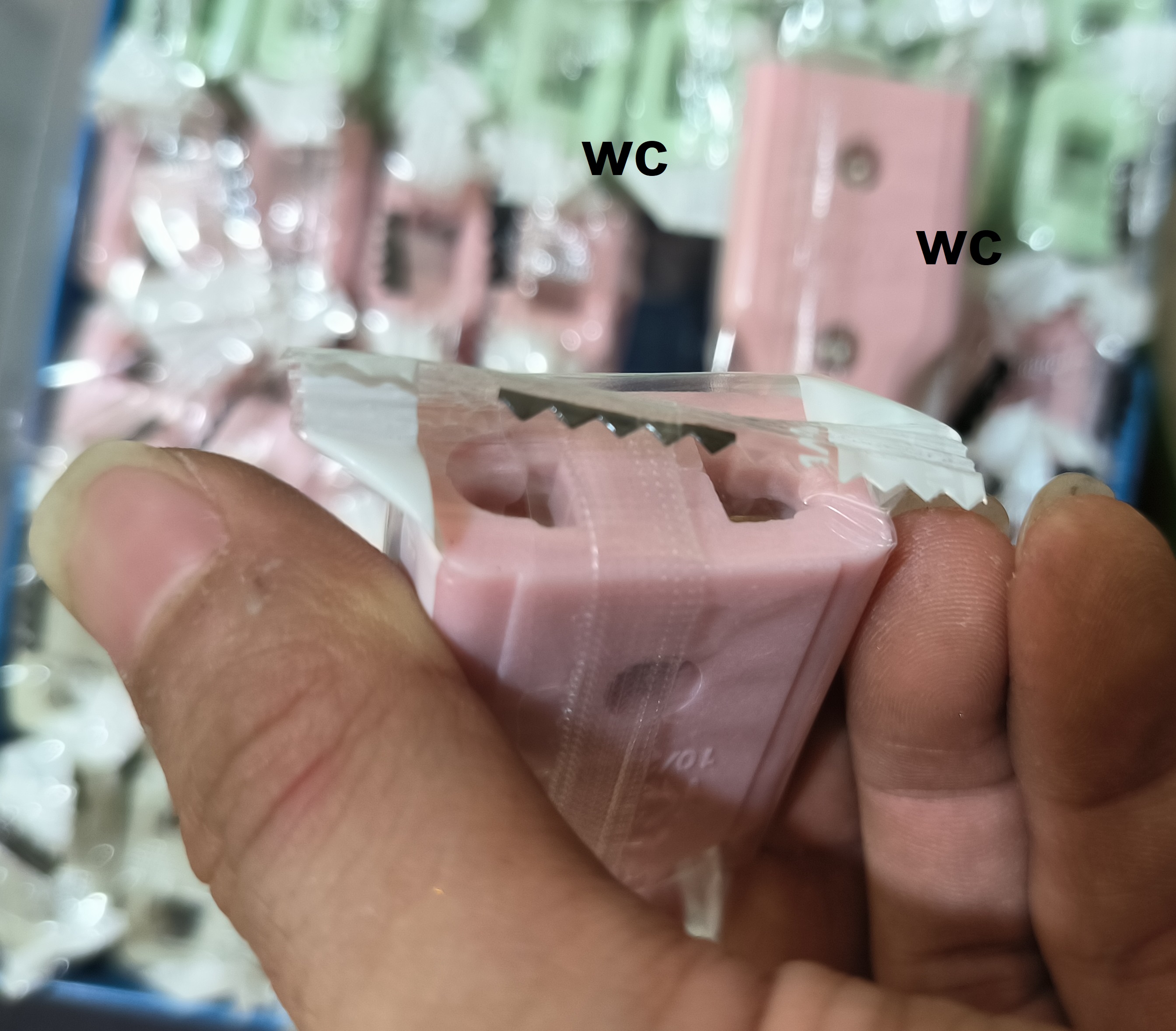 NANAL ปลั๊กตัวผู้ ปลั๊กตัวเมีย ขาแบน ขากลม 1ตัว ทองเหลืองแท้ 2PIN Male-Female Plug คละสี มีมอก. สินค้ารวมภาษีออกบิลภาษีได้