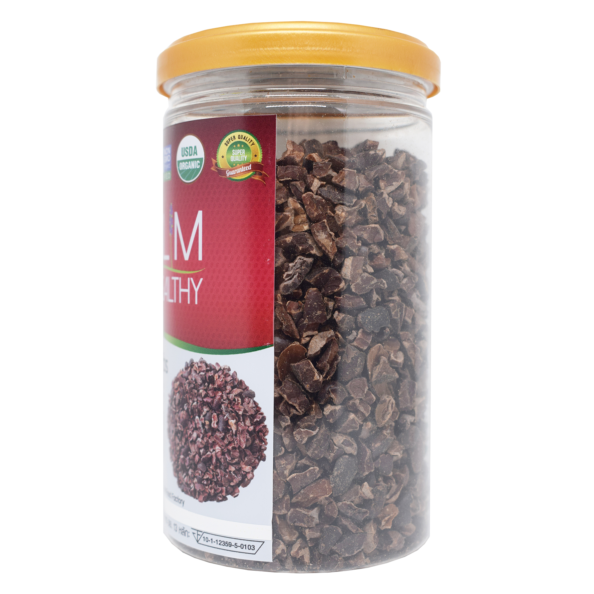 คาเคานิบส์ 150 กรัม x 2 กระปุก ออร์แกนิค Organic Cacao Nibs ตรา Slim Healthy
