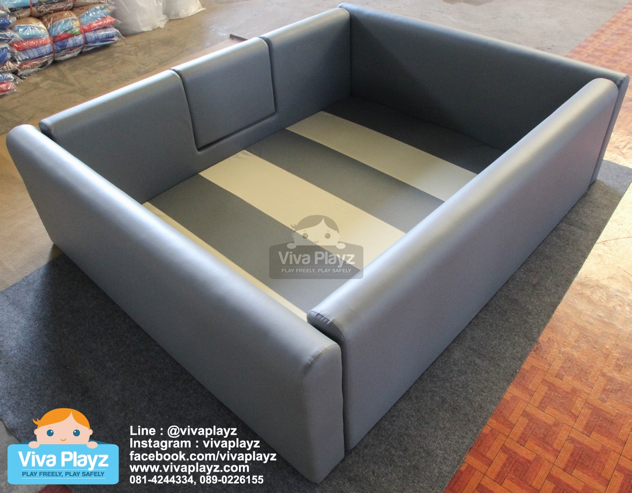 ตัวอย่างสี คอกกั้นเด็ก