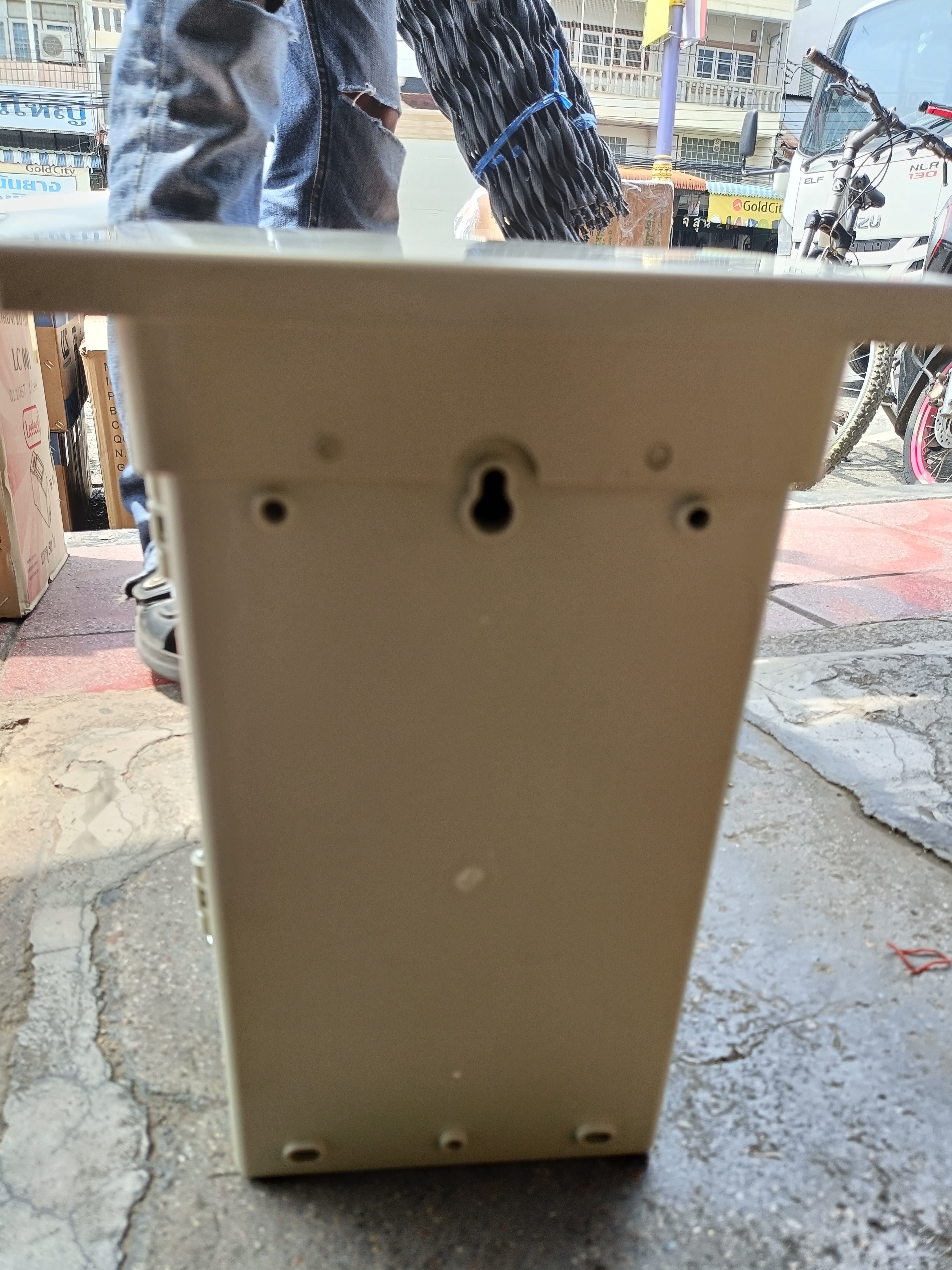 ตู้คอลโทรล ตู้ควบคุม ปั๊มน้ำ 2HP 220V สวิทซ์ ลูกลอย มี Auto-Manual ตู้กันฝน PVC