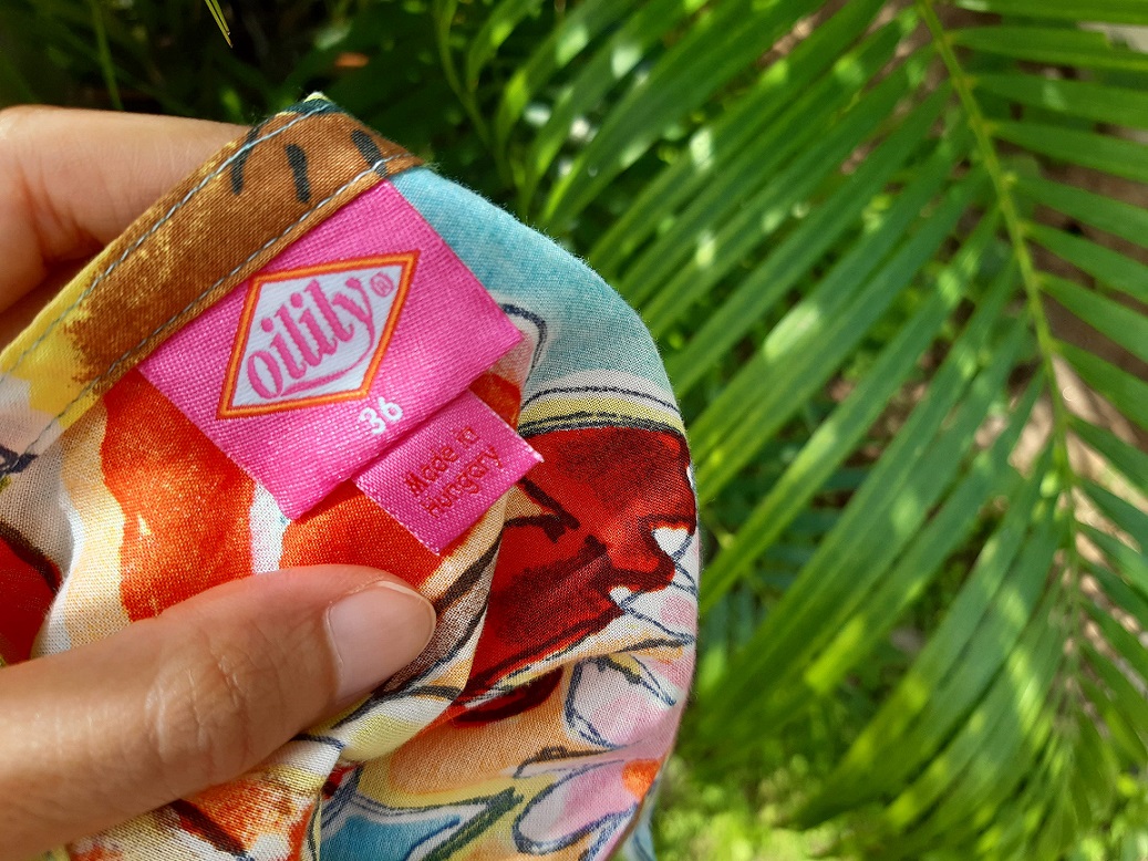 กระโปรงหางปลาลายดอก งานนำเข้าจากฮังการี