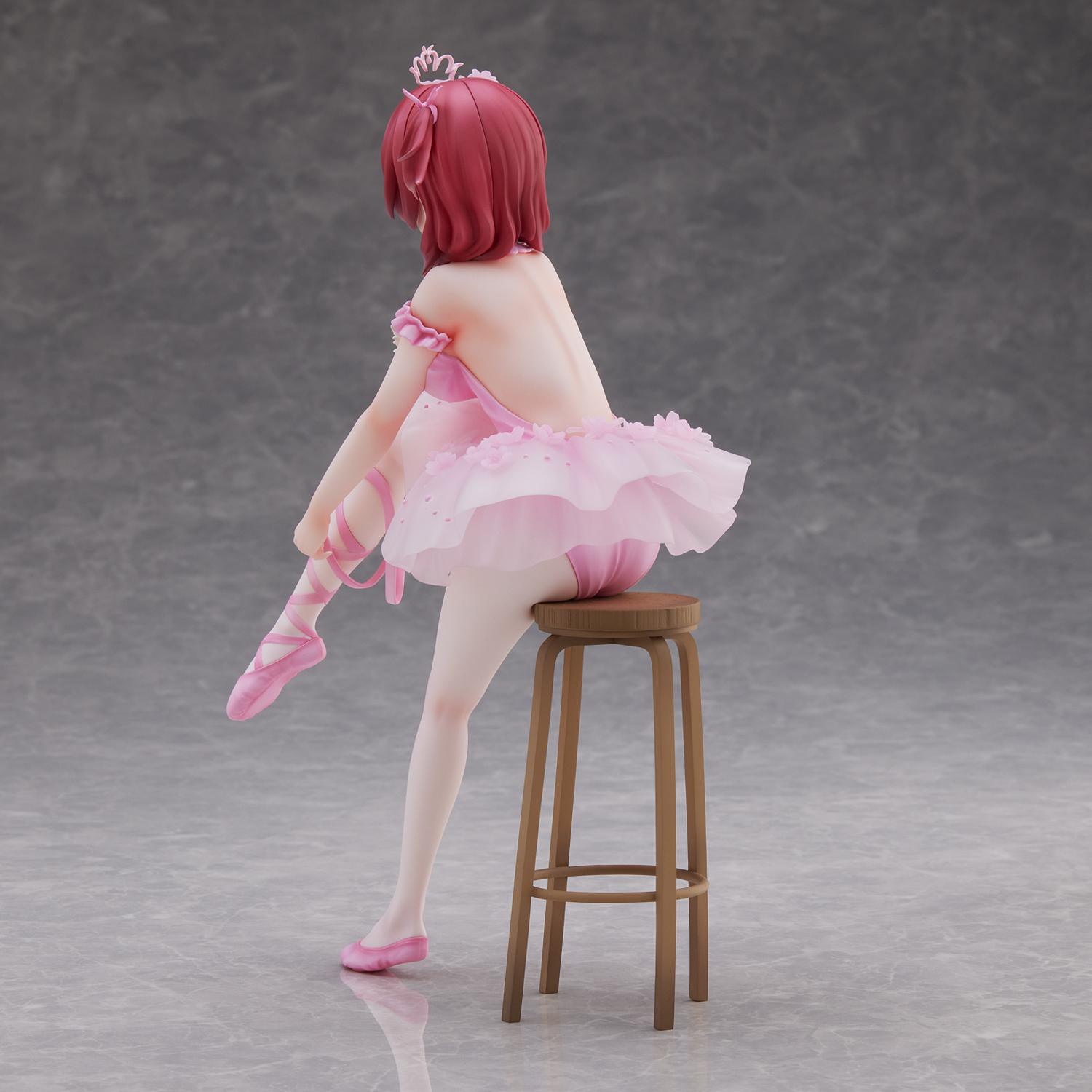 พร้อมส่ง ENJOY 22864 scale Anmi Illustration "Flamingo Ballet" Red hair girl
