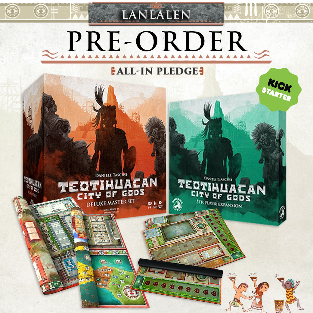 Teotihuacan: City of Gods Deluxe Master Set [KS] [Pre-Order]