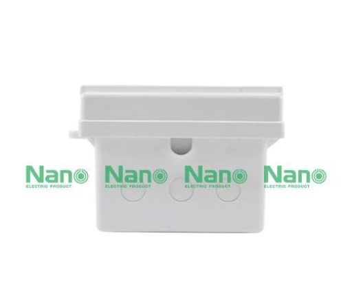 NANO ตู้กันฝน ขนาด 12x12x7นิ้ว ตู้กันน้ำพลาสติก NANO มีที่กันฝน รุ่น NANO- 102W