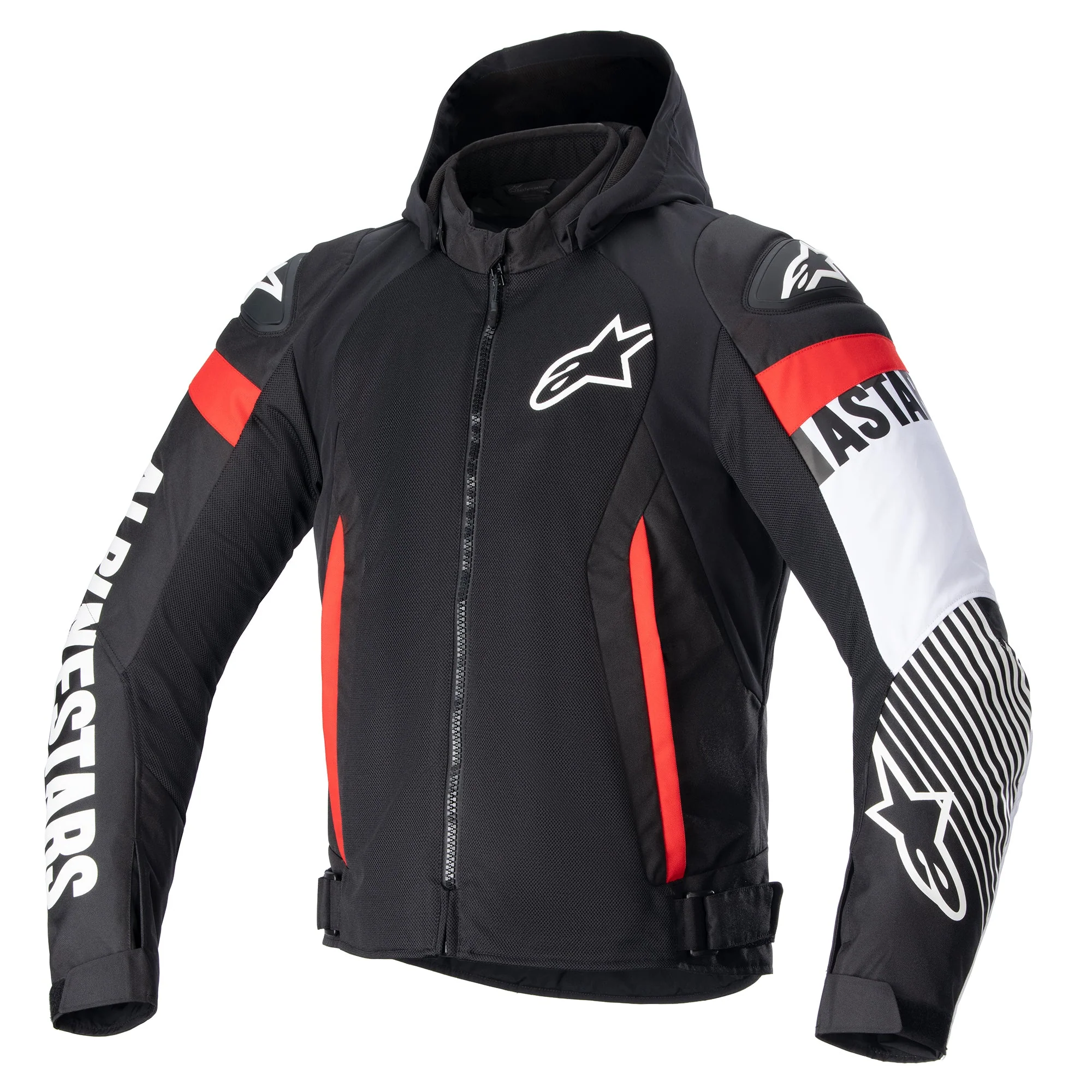 Alpinestars ZACA AIR JACKET(BLACK WHITE RED FLUO)