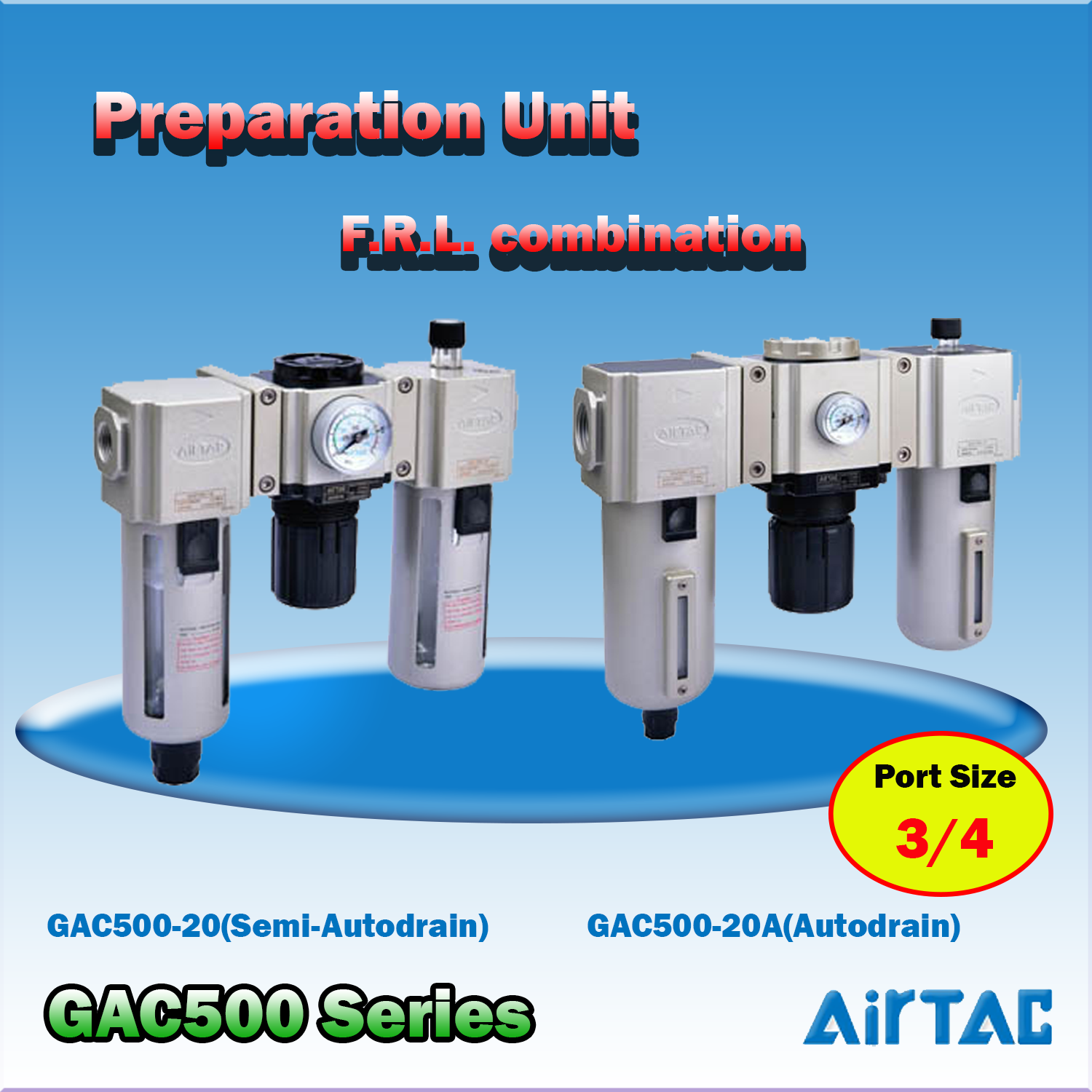 Airtac F.R.L. Combination GAC500