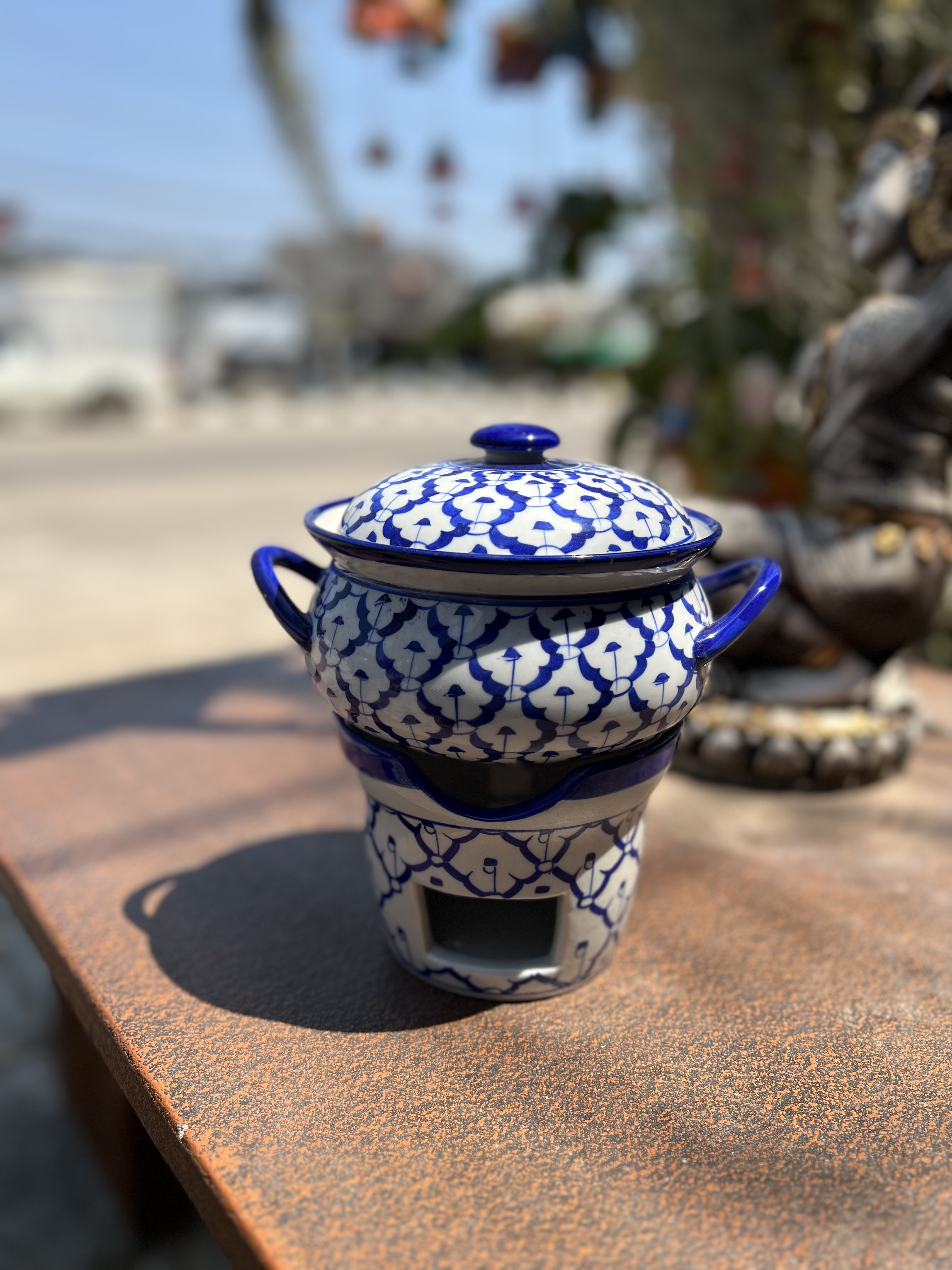 ชุดหม้อเตาลายไทย6"