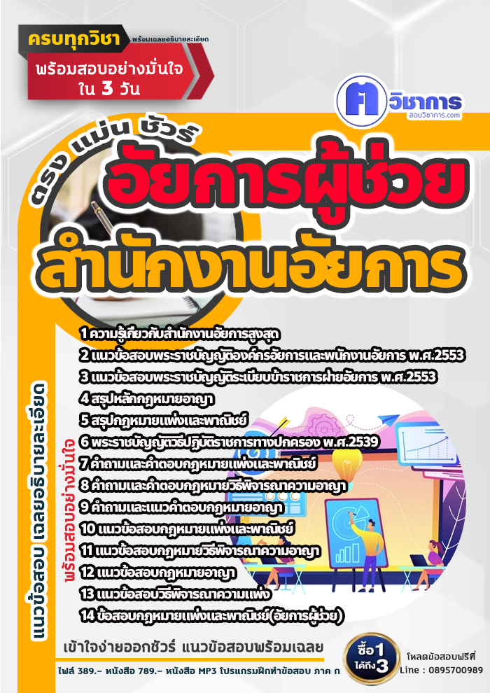 แนวข้อสอบอัยการผู้ช่วย สำนักงานอัยการ 2568