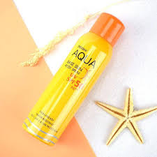 Mistine Aqua Base Sun Body Spray UV SPF50 PA+++ 100ml มิสทีน สเปรย์กันแดด ฉีดทับเมคอัพ สเปรย์กันแดดตัว อะควา เบส