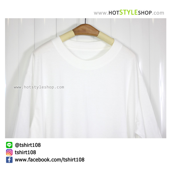 เสื้อยืดโอเวอร์ไซส์ ใส่ได้ทั้งชายและหญิง