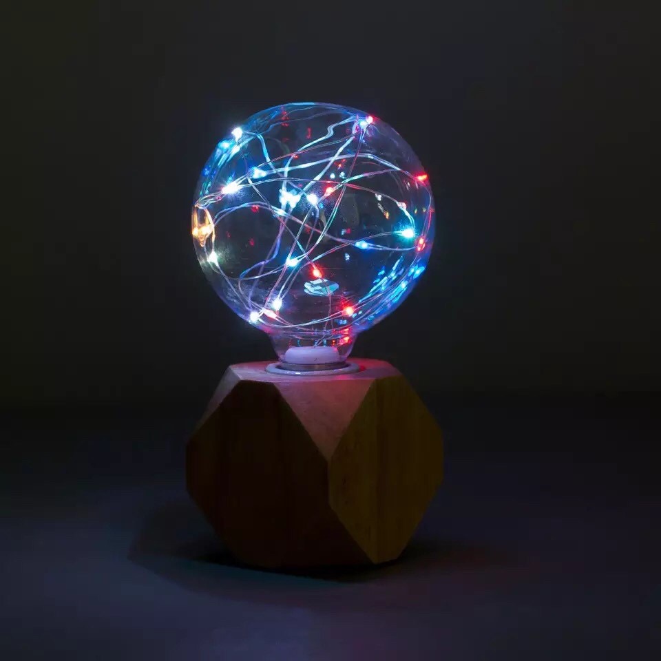 LED Fantastic Globe-94 1W E27 RGB หลอดแอลอีดี ทรงกลม