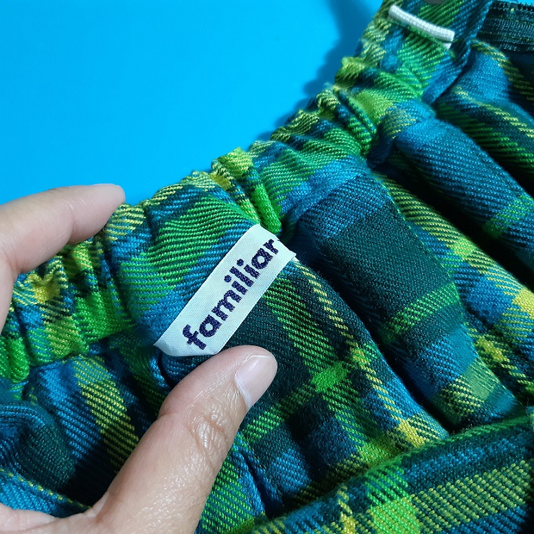 กระโปรงพลีทสั้นลายสก็อต