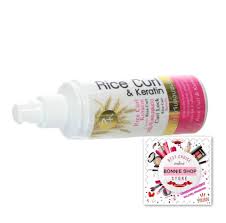 Zilkopf Rice Curl and Keratin เซรั่มจับลอนผมดัด 200ml.