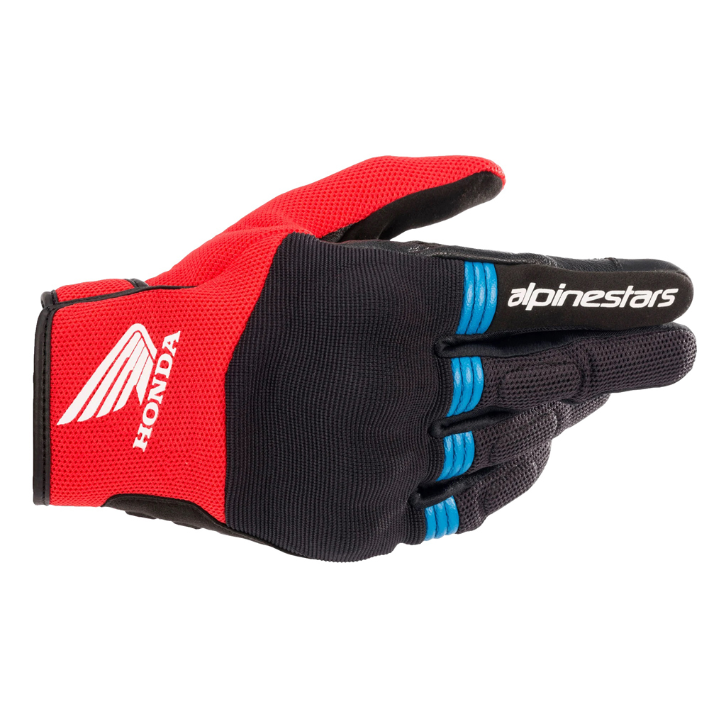 Alpinestars HONDA COPPER GLOVE (BLACK/BRIGHT RED/BLUE)