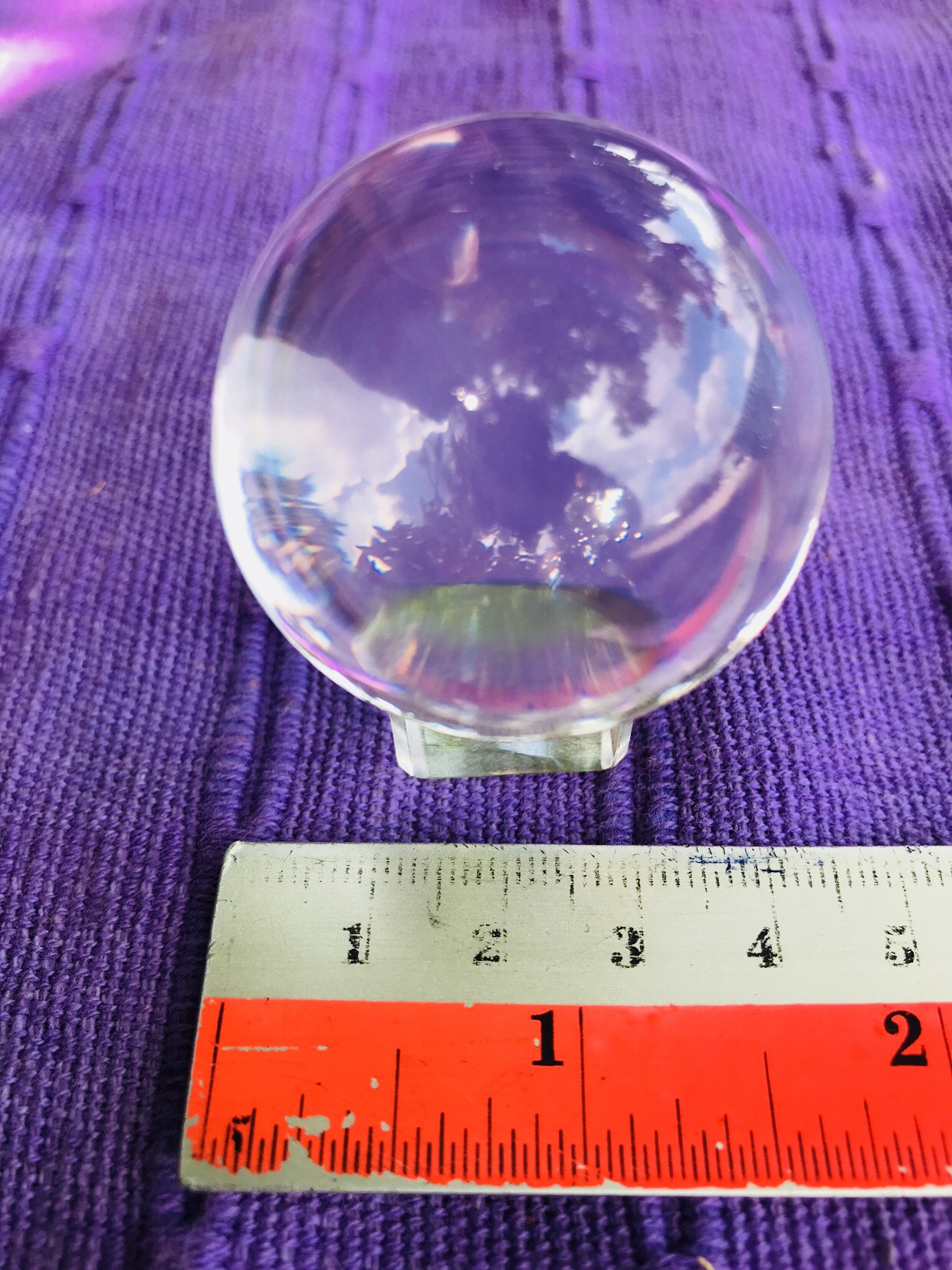 ลูกแก้วคริสตัล4cm.