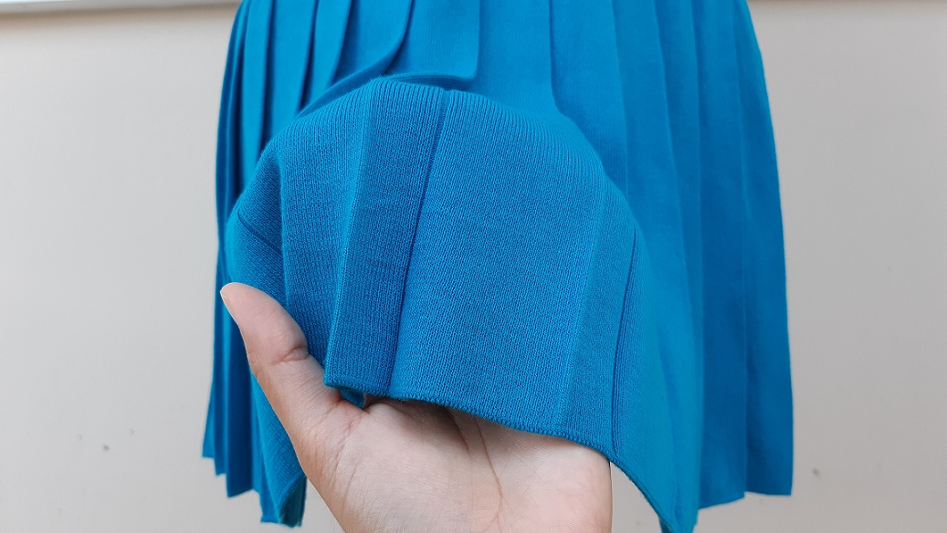 กระโปรงเทนนิส จีบพลีทรอบตัว สีฟ้าสวยๆ