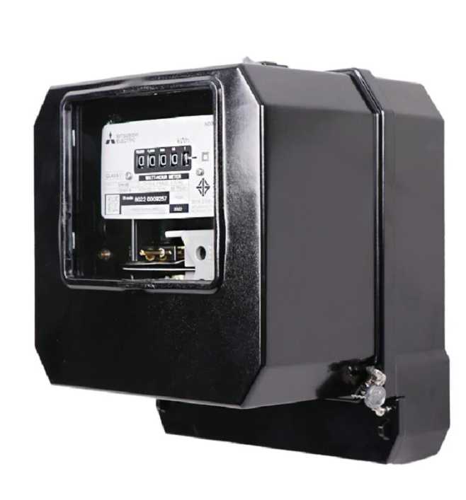 Mitsubishi มิเตอร์มิตซูบิชิ MH-96 3P 4W 15(45)A 380V มิเตอร์ไฟฟ้า 3เฟส 4สาย รุ่นจานหมุน หจก.วันชัยการไฟฟ้า2530เวปลด10เปอร์เซ็น รวมบิลภาษีได้