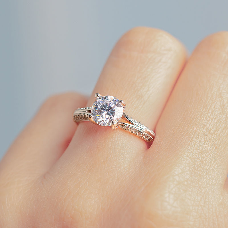 DIAMOND 18K WHITE GOLD RING แหวน เพชร ทอง 18K Pre-order