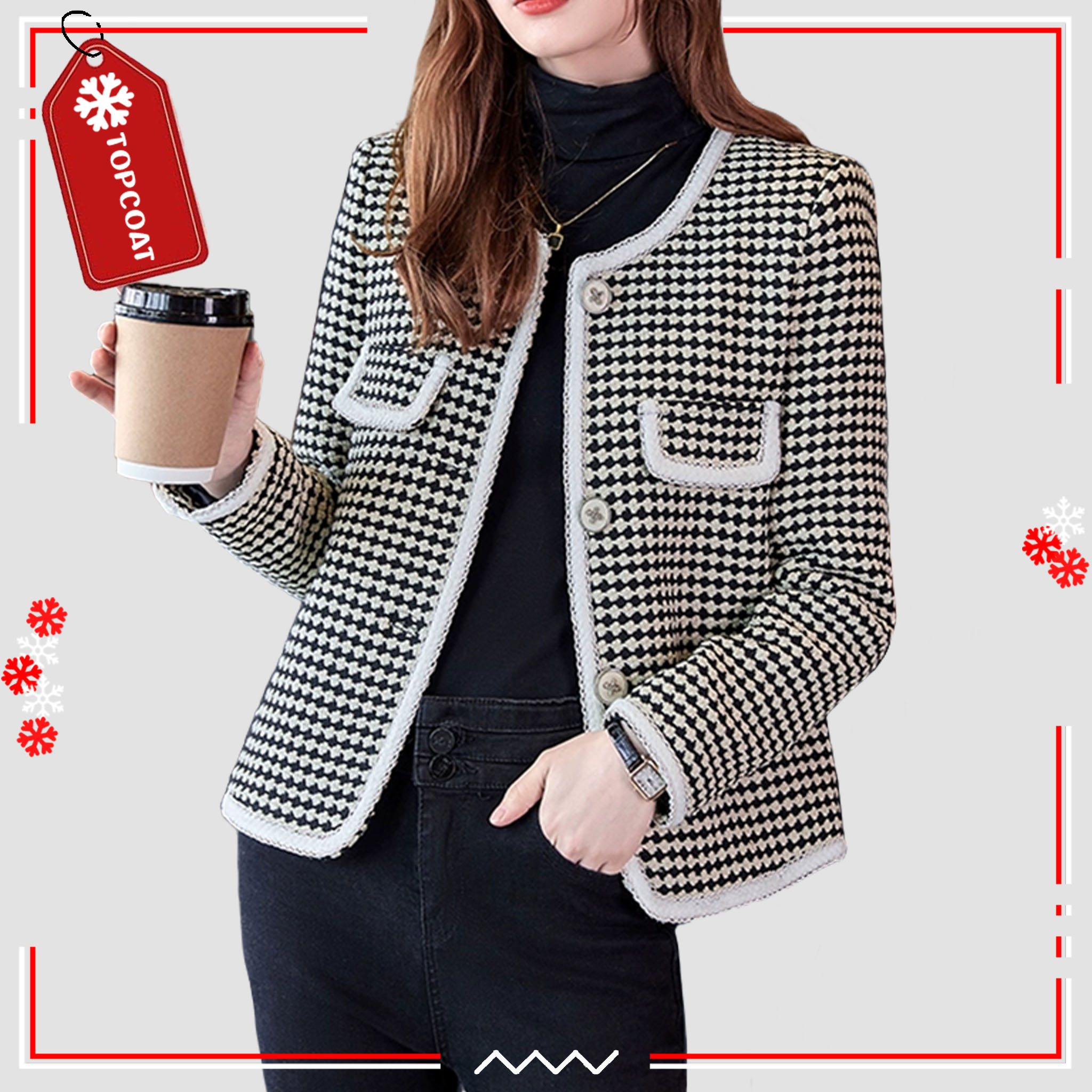 สูทผ้าทวิตลายดอกจิกทั้งตัว เนื้อผ้าคุณภาพดี ใส่ง่ายอยู่ทรง ซับในทั้งตัว