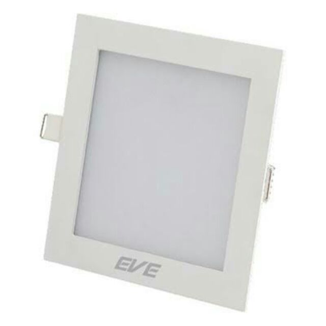 EVE ดาวไลท์ โคทฝั่งฝ้า เหลี่ยม 6w ขนาด 4นิ้ว สี่เหลี่ยม LED ทรงเหลี่ยมแอลอีดี แสงขาวหรือแสงส้ม 1ชิ้น