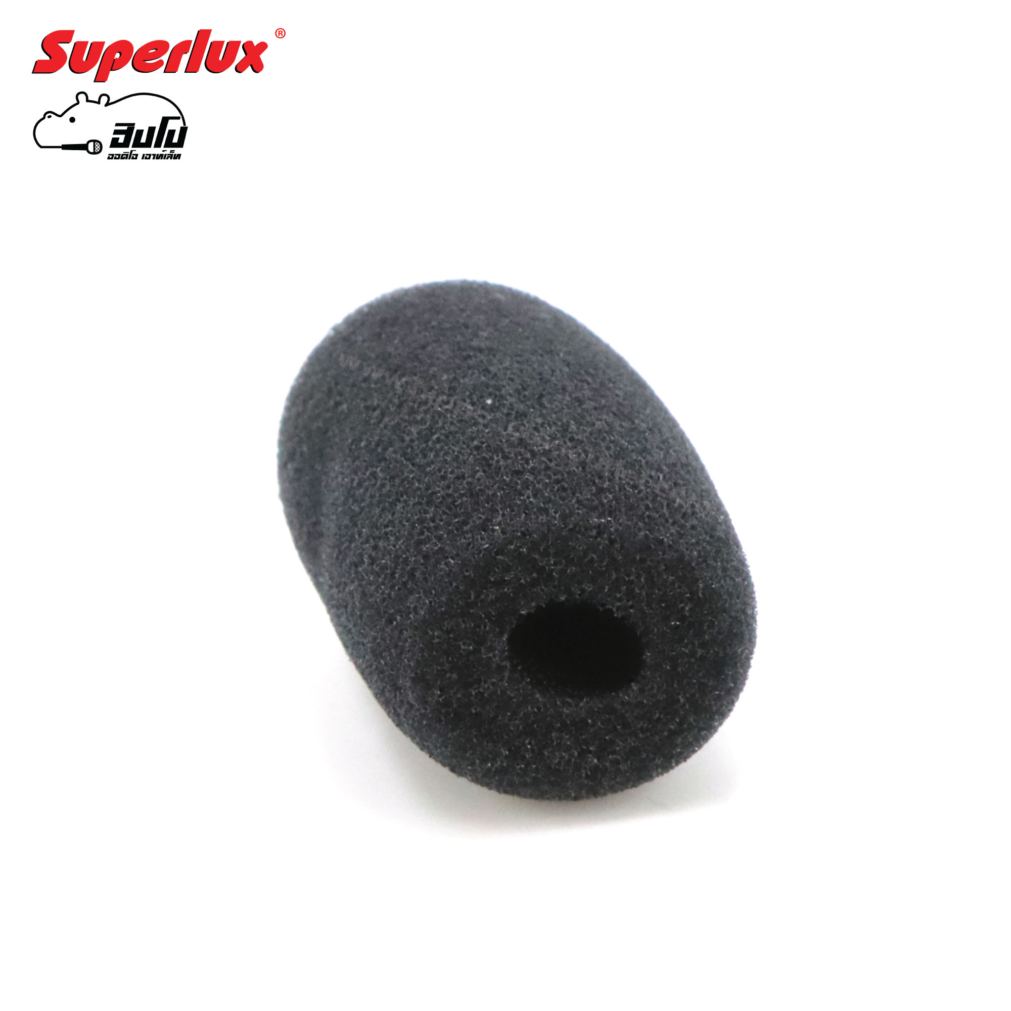 ฟองน้ำหัวไมค์ SUPERLUX S02(แพ็ค5ชิ้น)สำหรับไมค์RTA 6mm. ECM 999 (SP1)