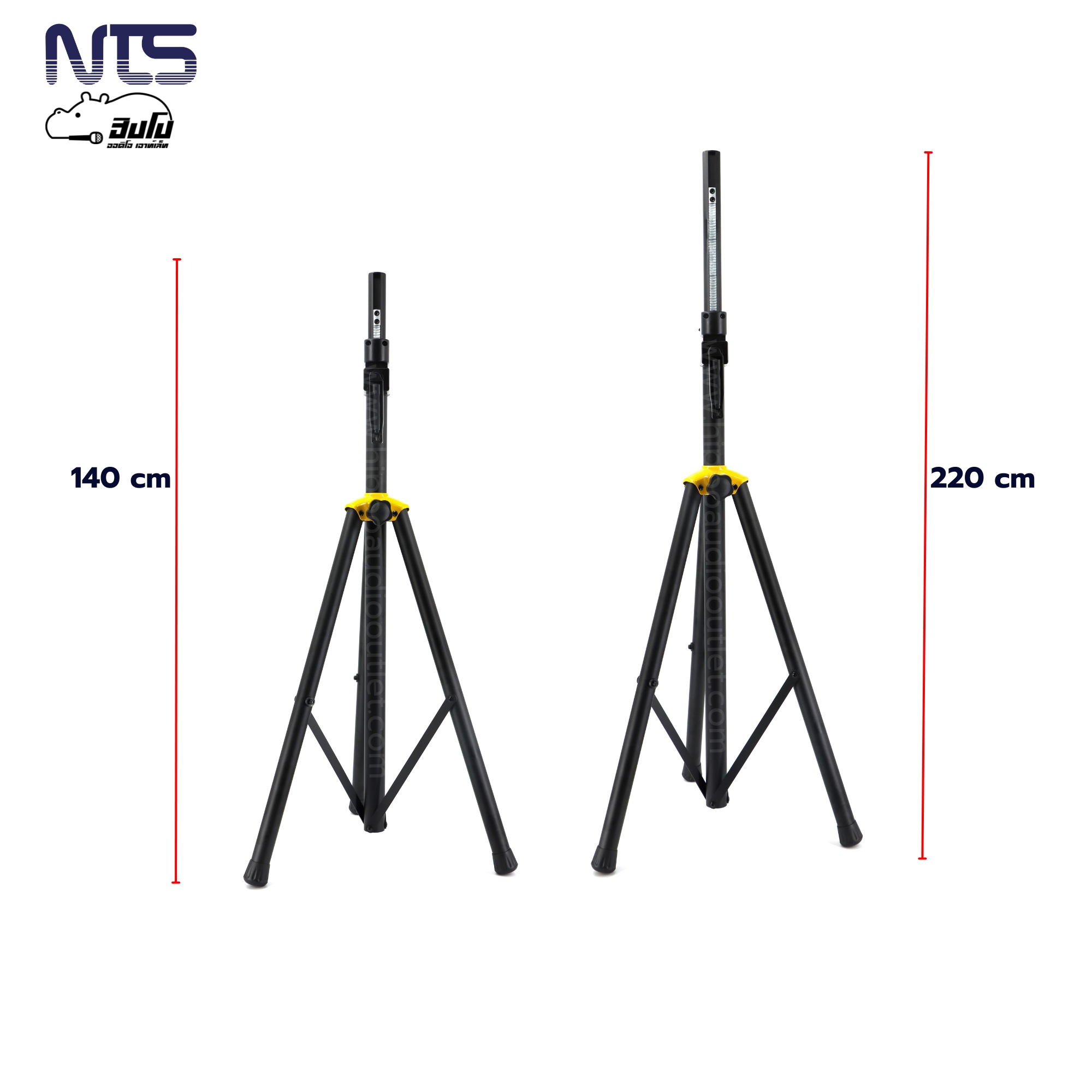 ขาตั้งตู้ลำโพงมีรอกหมุน NTS SW 30 140-220 ซม. (G11.1)