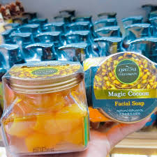 phutawan สบู่รังไหมภูตะวัน Magic Cocoon Facial Soap