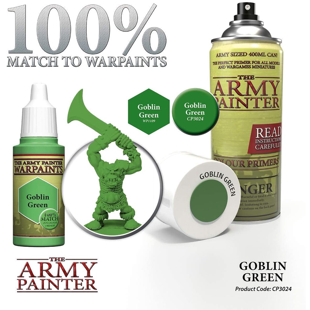 [Paint] Army Painter Spray Primers: Goblin Green
