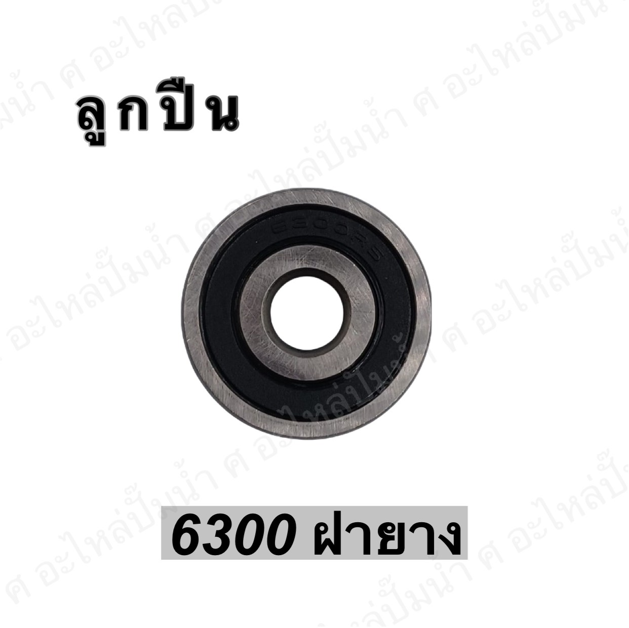 ลูกปืน 6300 ฝายาง
