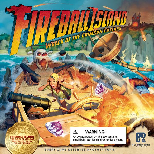 Fireball Island: Wreck of the Crimson Cutlass [Pre Order]