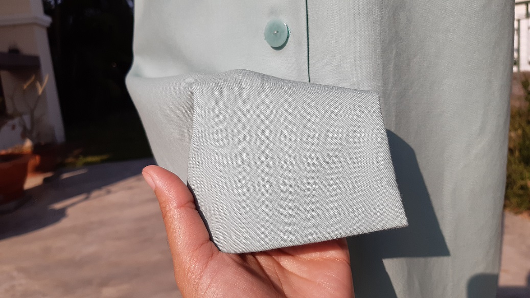 กระโปรงทรงดินสอสี้ขียวมิ้นท์